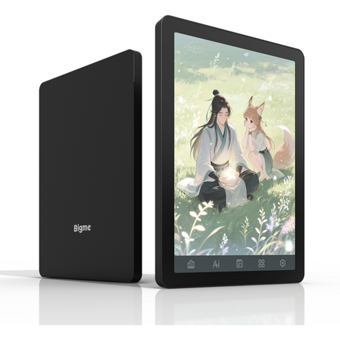 Bigme빅미 B6 전자책 리더 6인치 전자잉크 전자책 36단계 전면 조명 4+64GB 안드로이드 14 OS 내장 구글 플레이 전자책 리더 태블릿