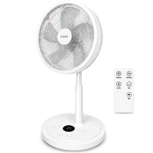 [26년형 저소음] 보나쿨 발터치 리모컨 선풍기 가정용 써큘레이터형