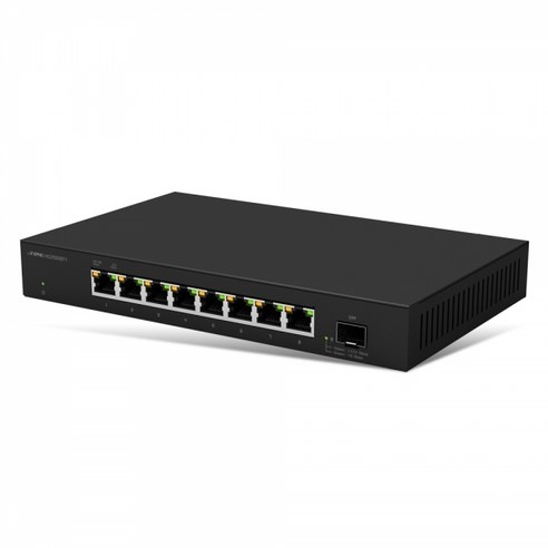 EFM ipTIME HG25008T1 2.5G 8-port + 1-port 10G SFP switch hub - 스위칭허브/서버 ...
