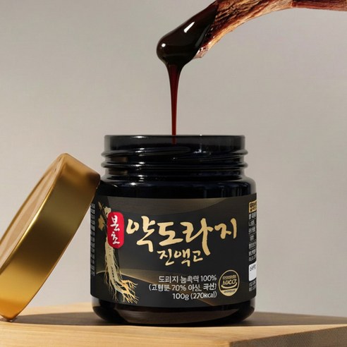 본초 국산 3년근 약도라지진액고 약도라지엑기스 100% 무설탕 100g ... 실사용 후기 | 효과 있을까? - 상품 이미지 2
