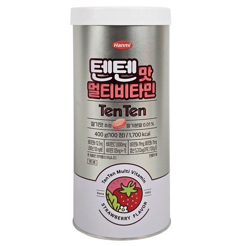 한미 텐텐맛 멀티비타민 100정, 100정, 1개