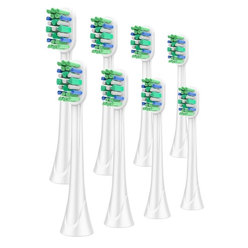 필립스 소닉케어 호환 칫솔모 리필모, 2세트, 고급형 칫솔모 4개