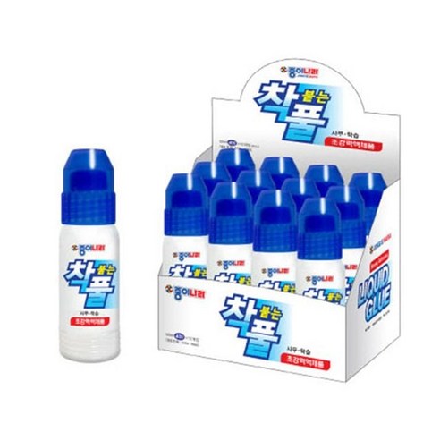 잘 붙는 착풀 액상형 액체풀 물풀 50ml (12개입) plu+381fp - 딱풀 | 쿠팡