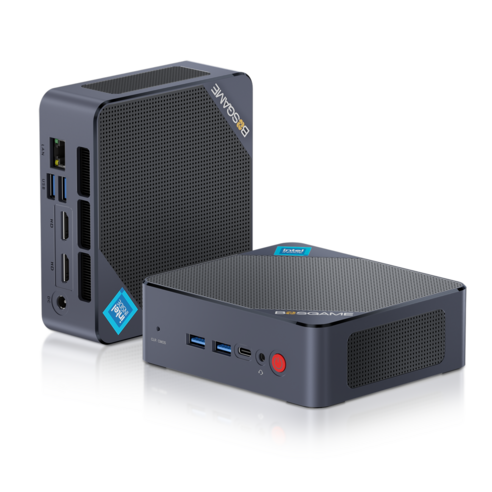 BOSGAME Intel N100 16gb 512gbミニPC 2台セット BOSGAME B100 Mini PC Intel 12th Gen N100 Windows 11 Pro, 16GB DDR4