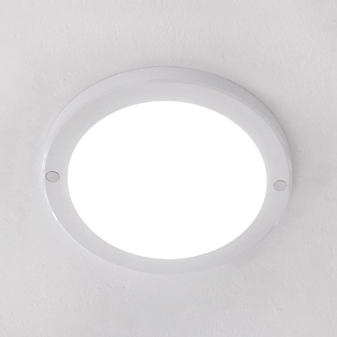 LED 원형 직하 직부등 현관 조명 20W 일반타입, 1개, 화이트