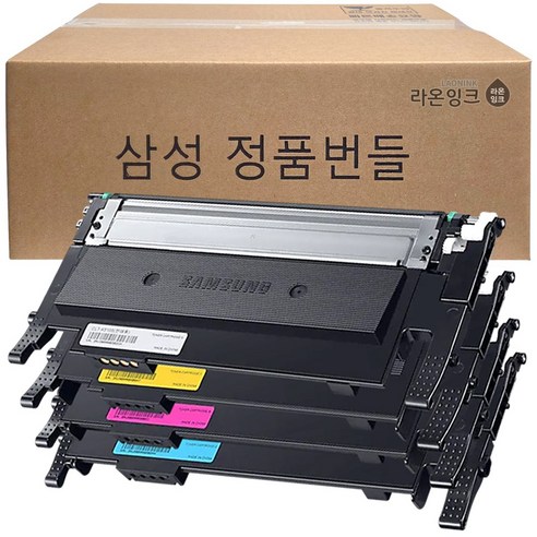 삼성 정품 CLT-K510S 토너 4색세트 CLT-P510C SL-C563W SL-C563FW SL-C513W SL-C510W SL-C510 SL-C513 라온잉크 레이저 번들