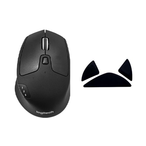 로지텍 M720 Triathlon 무선 블루투스 마우스+마우스 피트 세트, M-R0062, 블랙