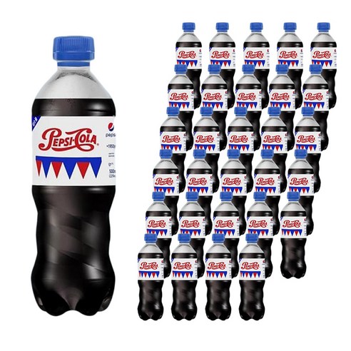 펩시 콜라, 500ml, 5개