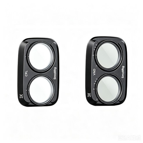 Smallrig 전용 DJI Osmo Pocket 4P 일체형 필터 핸드헬드 짐벌 카메라 액세서리, 1개, CPL+VND1-5