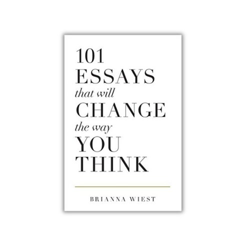 101 essays that will change the way, CATALOG Book