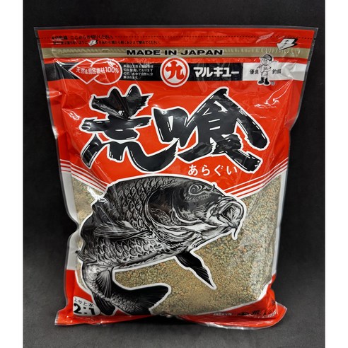 마루큐 아라구이 잉어 떡밥 민물 집어제, 1개, 800g