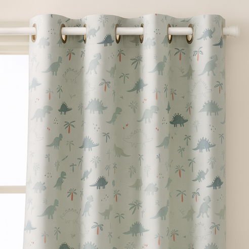 아침 햇살 때문에 잠 못 이루는 날 이제 안녕 아이방암막커튼