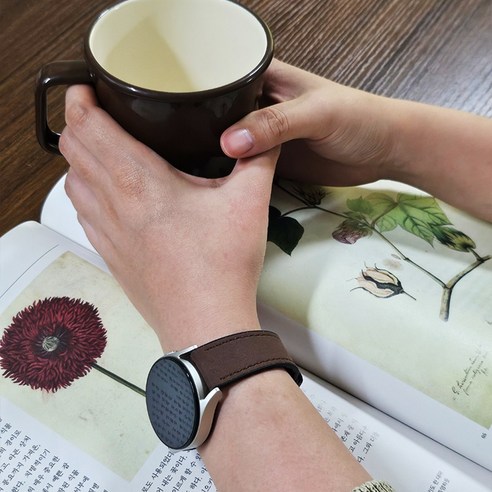 그레너 갤럭시 워치 가죽 스트랩 시계줄 자석 디버클 개봉기 | 실사용 후기 - 상품 이미지 2