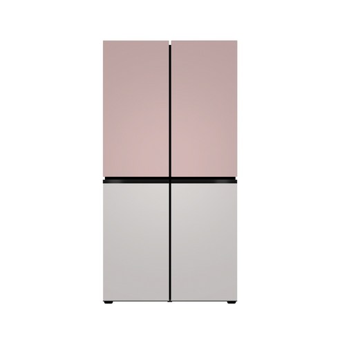 LG 디오스 AI 오브제컬렉션 STEM 베이직 냉장고 (더블매직스페이스) M876SKV282S 854L
