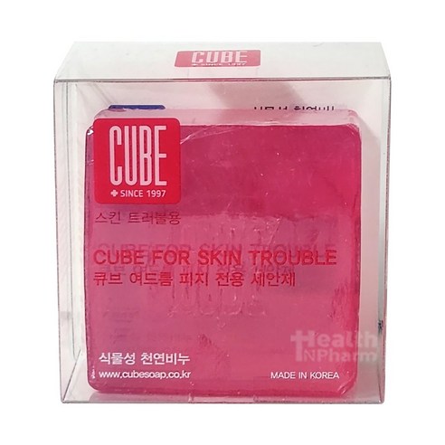 큐브 스킨트러블 전용 세안제 65g 여드름 피지 등드름 관리 솔직 후기 | 실사용자 리뷰 분석 - 상품 이미지 1