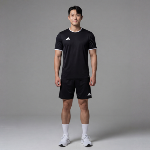 아디다스 ETRD26 클라이마쿨 저지 쇼츠 상하의 세트 반팔티 반바지 남녀공용 헬스 러닝 운동복 의류케이스 세트