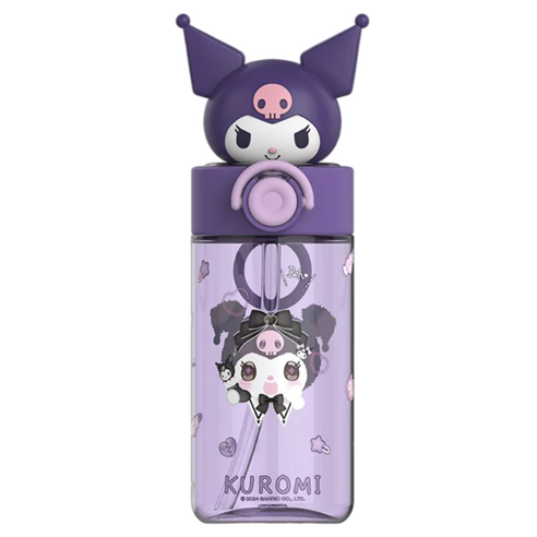 StarR 입체 산리오 캐릭터 원터치 콜드컵, 퍼플 쿠로미, 1개, 500ml