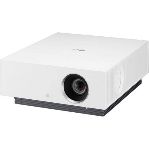 LG HU810PW 4K UHD 3840 x 2160 스마트 듀얼 레이저 시네빔 프로젝터 97 DCI-P3 및 2700 ANSI 루멘 포함, HU810PW.AUS, 1개
