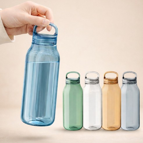 킨토 워터보틀 500ml, 엠버, 1개