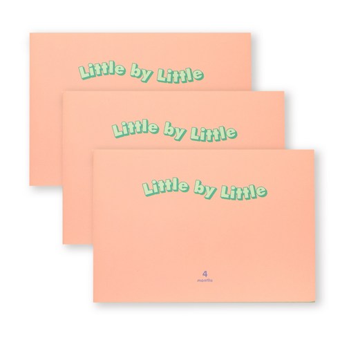 플레플레 리틀 바이 리틀 4개월 다이어리 (만년형), 3개, 3.스트로베리