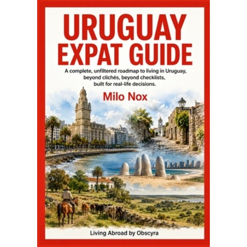(영문도서)Uruguay Expat Guide: A complete unfiltered roadmap to living in Uruguay beyond... Paperback, Independently Published, English, 9798296119131