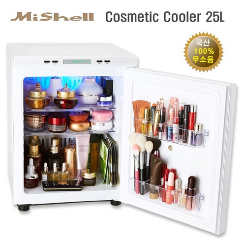 미쉘 무소음 화장품냉장고 25L 신제품 모음전/한국산 미니냉장고 개봉기 | 실사용 후기 - 상품 이미지 2