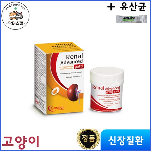 레날 어드밴스드 캣츠 40g / Renal advanced cats / ... 솔직 후기 | 실제 사용자 리뷰 총정리 썸네일