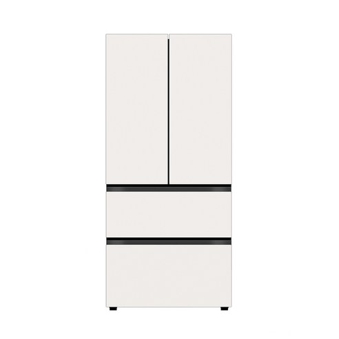 LG전자 디오스 오브제컬렉션 김치톡톡 4도어 Fit Max 480L 스탠드형 김치냉장고 방문설치, 베이지, Z484GBB173