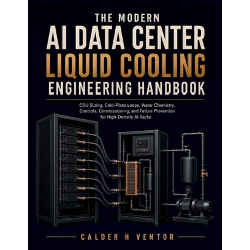 (영문도서)The Modern AI Data Center Liquid Cooling Engineering Handbook: CDU Sizing Cold-... Paperback, Independently Published, English, 9798189557750