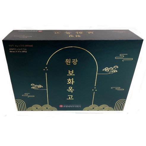 [화이버]90년 전통 원광제약 보화옥고(20g 30포)600g(최신제품 28년 3월) 20g, 30개 이미지 2