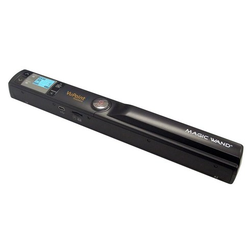 VuPoint Solutions PDS-ST441-VP Magic Wand 휴대용 스캐너 컬러 디스플레이 900 DPI 해상도 ...