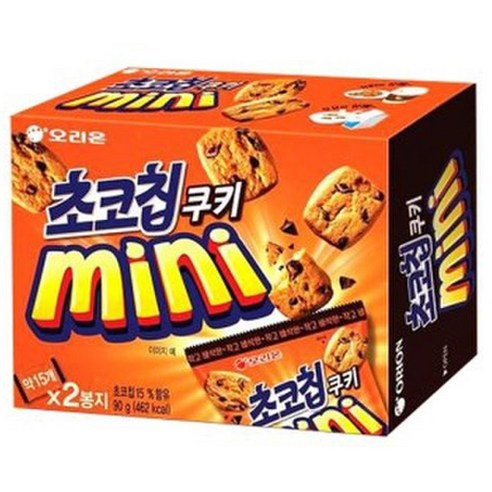 오리온 초코칩쿠키 미니, 90g, 1개