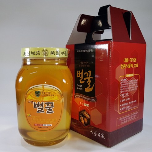 꿀뜨레 사양벌꿀 2.4kg ( 프라스틱 병 제품) 1개 발송 2.4kg,... 솔직 후기 | 실사용자 리뷰 분석 - 상품 이미지 1