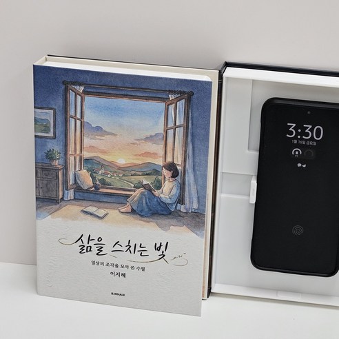 브라운웨일 몰폰북 위장 몰폰책 페이크북, 1개, 삶을 스치는 빛