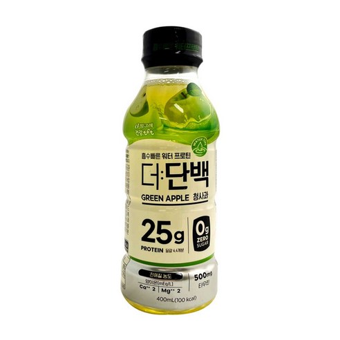 더단백 워터 프로틴 청사과, 400ml, 24개