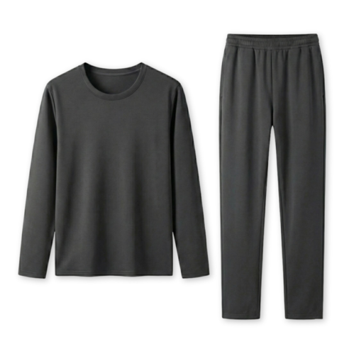 바디스윗 주니어 남아용 보온 라운드넥 내의 세트