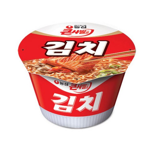 농심 농심라면-김치큰사발(16개), 16개