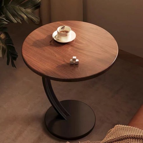 온위크 사이드테이블 쇼파 침대, 월넛