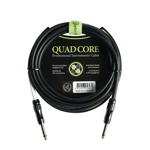 고퍼우드 어쿠스틱 Quad core cable, 1개
