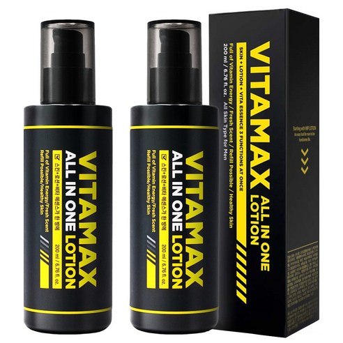 미프 남성 비타맥스 올인원 로션, 200ml, 2개