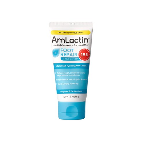엠락틴 풋 리페어 크림 락틱애씨드 15% 각질개선 amlactin 암락틴, 85g, 1개, 1개입