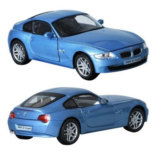 카라라마 1-24 BMW Z4 미니카 다이캐스트, 블루, 1개