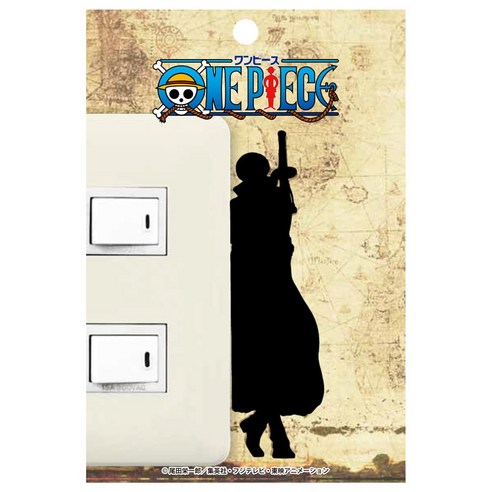ONE PIECE 14.7 cm 원피스 공식 스위치 플레이트 월 스티커 일본제 cm×10 - 스위치커버스티커 | 쿠팡