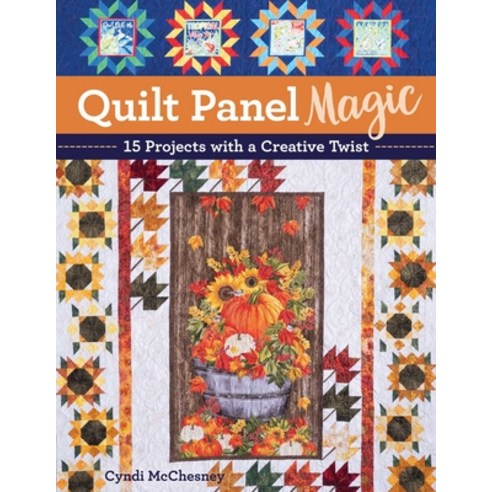 (영문도서)Quilt Panel Magic: 15 Projects with a Creative Twist Paperback, English, 9781644036402, C&T Publishing