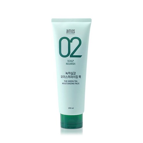 아모스프로페셔널 녹차실감 인텐시브 모이스처 헤어팩, 250ml, 1개