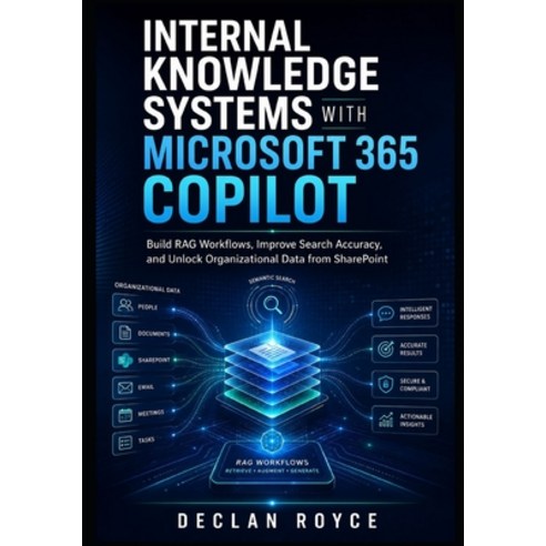 (영문도서)Internal Knowledge Systems with Microsoft 365 Copilot: Build RAG Workflows Impr... Paperback, Independently Published, English, 9798197568014
