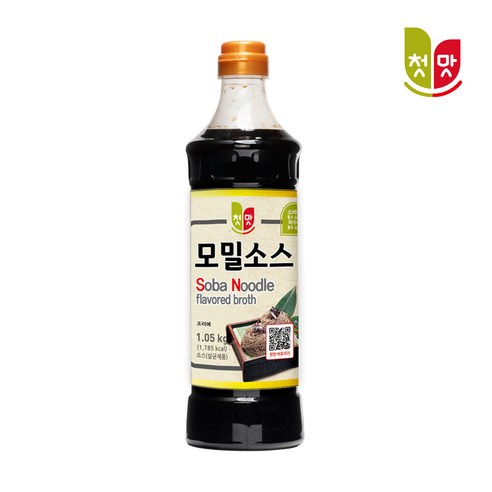 첫맛 모밀소스, 1.05kg, 1개