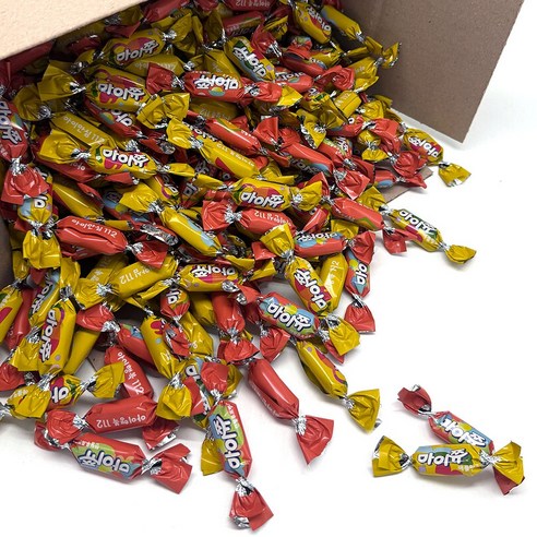 크라운 마이쮸 캔털루프멜론 애플망고 150개입 대용량 츄잉캔디 캐러멜