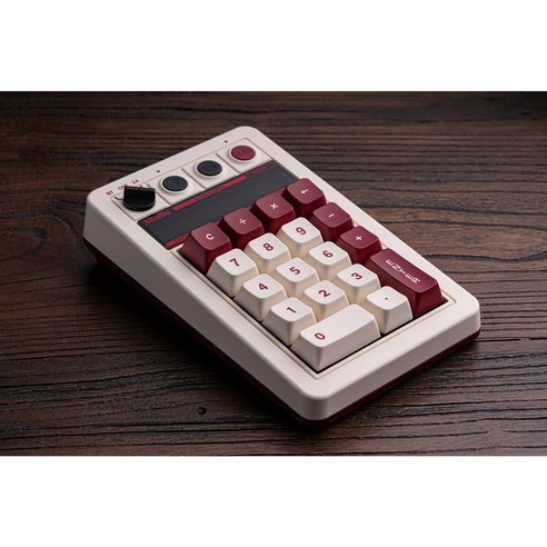 국내정발 8BitDo 레트로 18 넘버패드 Retro Mechanical Numpad, F에디션(레드)