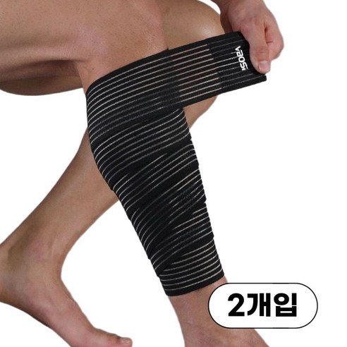 VBOSI 종아리 보호대, 블랙, 1세트